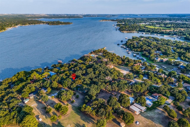 12215 Lake Forest Dr, Azle, TX 76020 - view of property location with a large body of water
