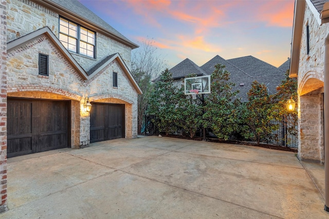 6405 Carmel Falls Ct, Mckinney, TX 75072 - exterior space with fence