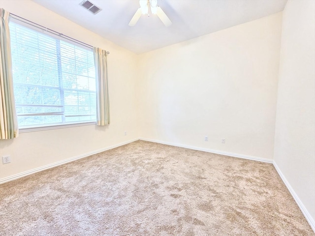 3304 Springbridge Ln, Plano, TX 75025 - carpeted empty room featuring ceiling fan and baseboards