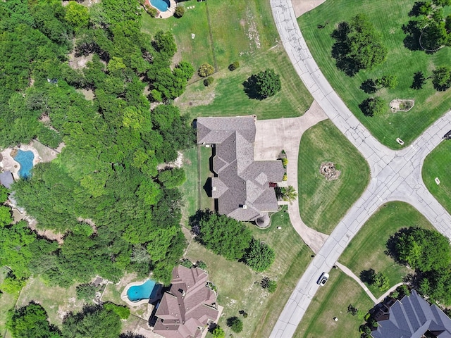 drone / aerial view