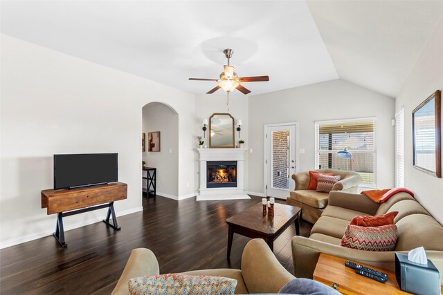 7600 W Fork Ln, Mckinney, TX 75071 - kitchen featuring appliances with stainless steel finishes, dark wood-type flooring, a center island with sink, white cabinetry, and recessed lighting