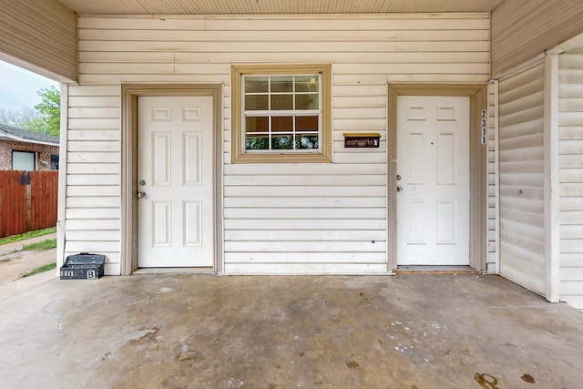 2311 Market Ave, Fort Worth, TX 76164 - doorway to property with fence
