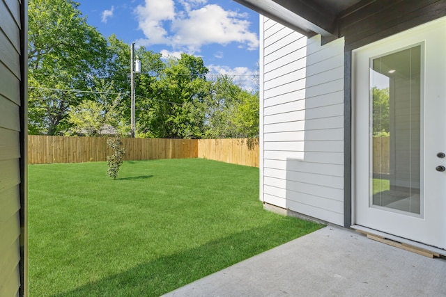 2239 Scotland Dr, Dallas, TX 75216 - view of yard featuring a patio and a fenced backyard