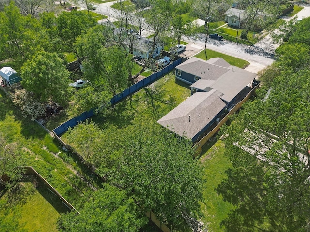 drone / aerial view