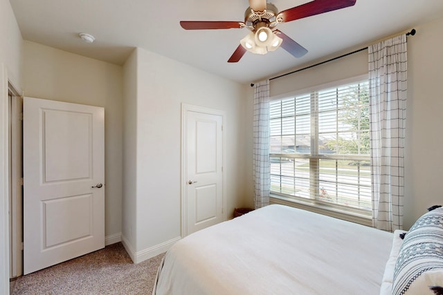 1421 Sage Way, Little Elm, TX 76227 - bedroom featuring light colored carpet and a ceiling fan