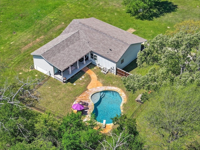 aerial view