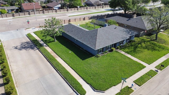 3321 Lynbrook Dr, Plano, TX 75075 - drone / aerial view with a residential view