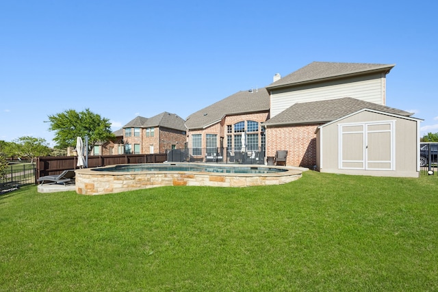 1500 Shropshire St, Keller, TX 76248 - rear view of property featuring brick siding and roof with shingles