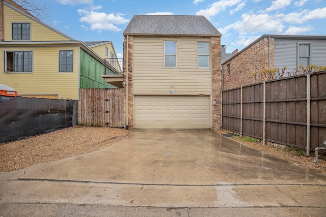 3422 Lovers Ln Unit A, University Park, TX 75225 - view of home's exterior with a garage and driveway