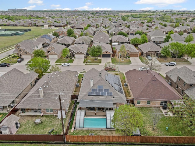 5929 Black Bass Dr, Fort Worth, TX 76179 - aerial view with a residential view