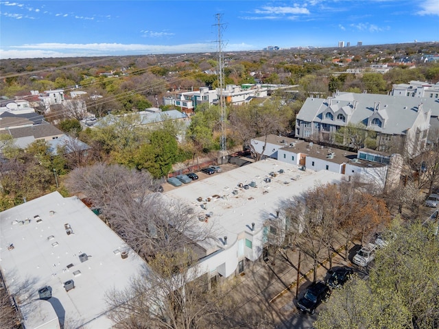 4241 Buena Vista St Unit 14, Dallas, TX 75205 - drone / aerial view featuring a residential view