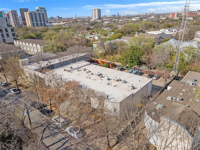 4241 Buena Vista St Unit 14, Dallas, TX 75205 - aerial view with a city view