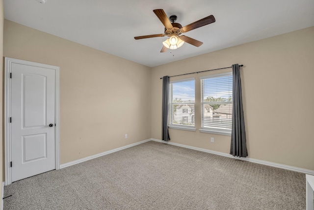 2112 Atlantic Ave, Anna, TX 75409 - unfurnished room featuring carpet flooring, baseboards, and a ceiling fan