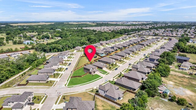 2112 Atlantic Ave, Anna, TX 75409 - birds eye view of property featuring a residential view