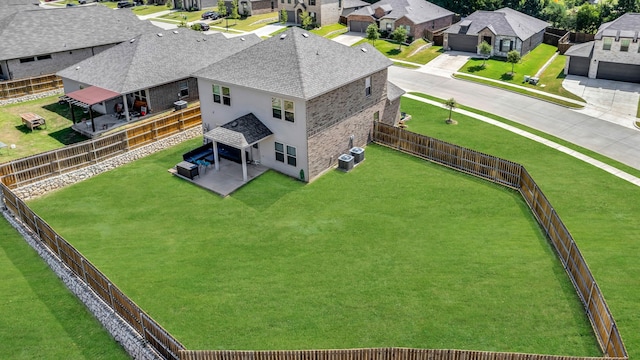 2112 Atlantic Ave, Anna, TX 75409 - aerial view with a residential view