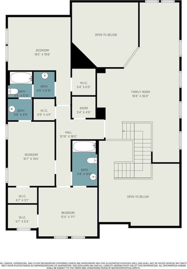760 Durham St, Allen, TX 75013 - floor plan / room layout