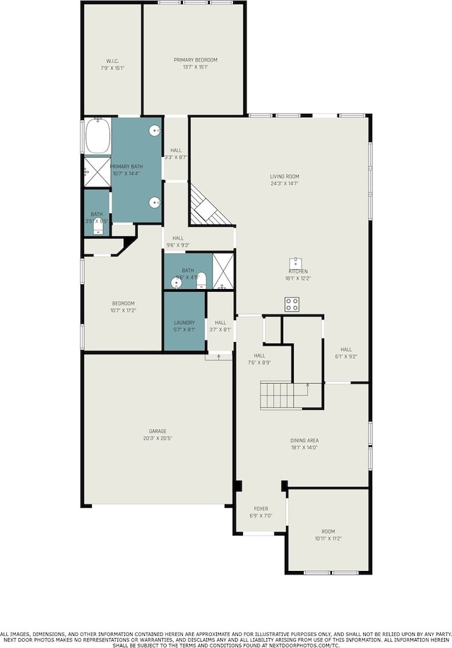 760 Durham St, Allen, TX 75013 - property floor plan