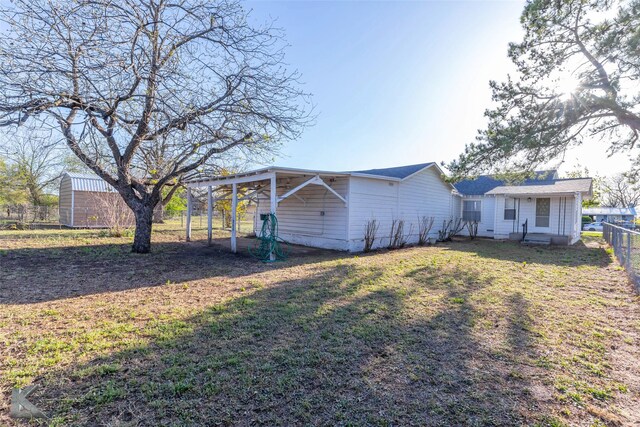 509 Reeves St, Clyde, TX 79510 - view of yard featuring a fenced backyard