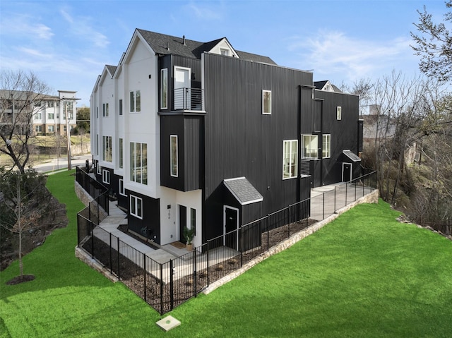 view of home's exterior featuring a patio