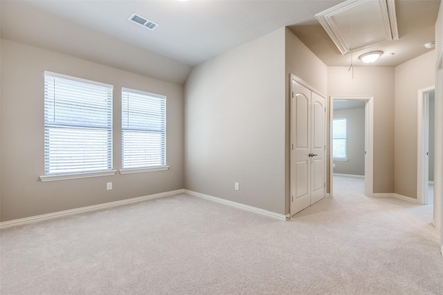 4301 Blackjack Oak Dr, Mckinney, TX 75070 - unfurnished room featuring attic access, light colored carpet, and baseboards