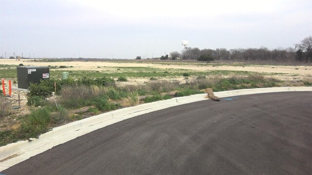 11401 Themis Ct, Waco, TX 76655 - view of street featuring curbs and a rural view