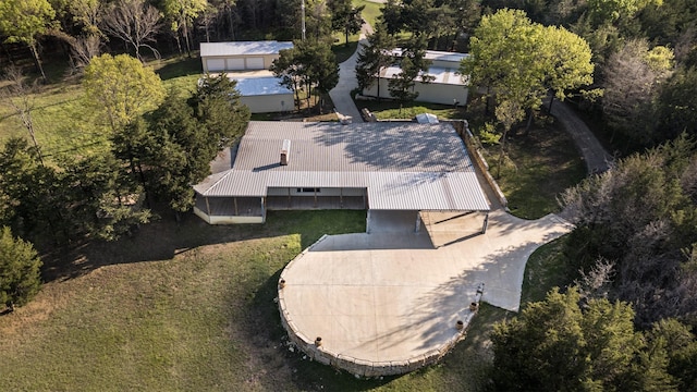 bird's eye view