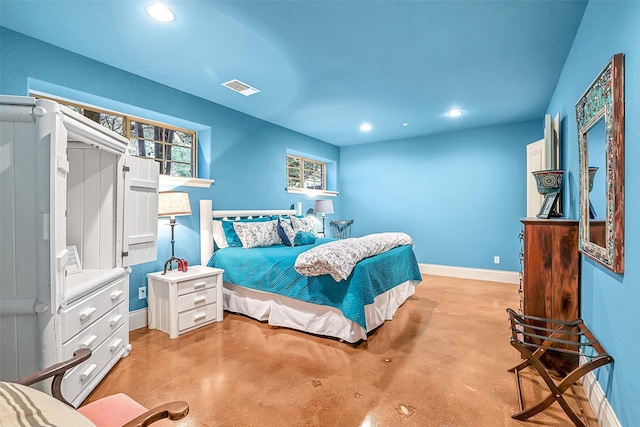 10040 Little Horn Cir, Frisco, TX 75035 - bedroom with concrete flooring and recessed lighting