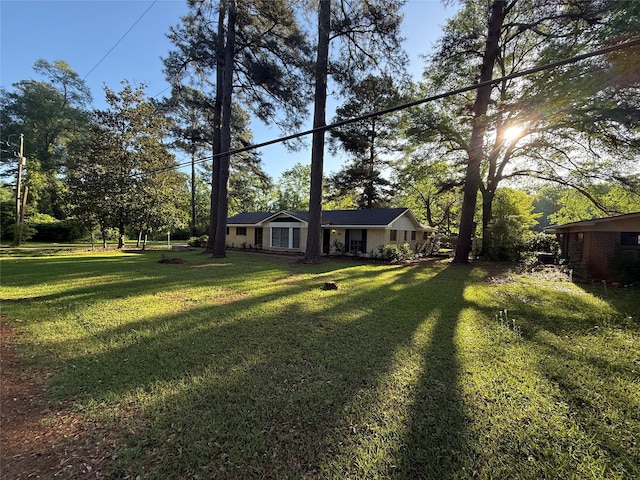 view of yard