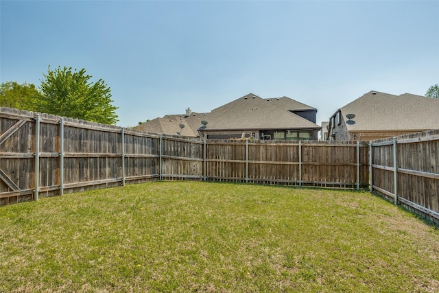 610 Crockett Dr, Lavon, TX 75166 - view of yard with a fenced backyard