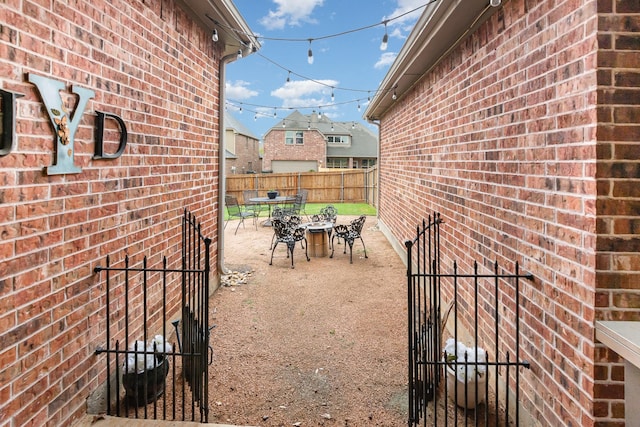 3608 Bright Star Way, Plano, TX 75074 - view of patio / terrace featuring fence