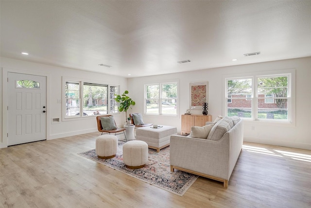 5440 Fursman Ave, Fort Worth, TX 76114 - living room with wood finished floors and recessed lighting