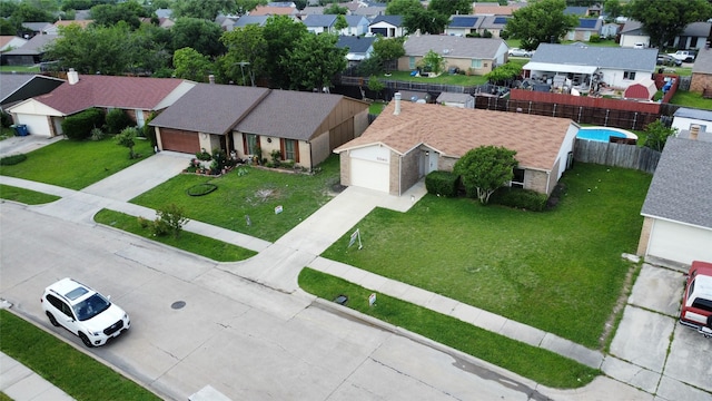 5540 Rutledge Dr, The Colony, TX 75056 - aerial view featuring a residential view