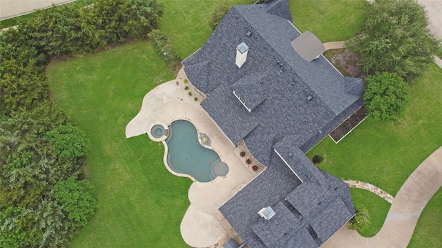 drone / aerial view