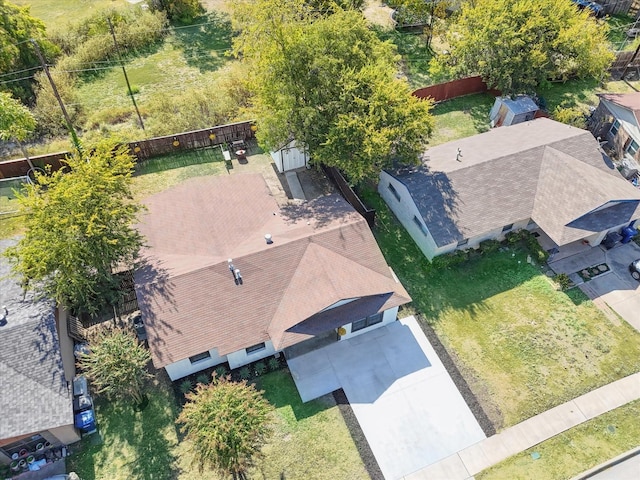 drone / aerial view