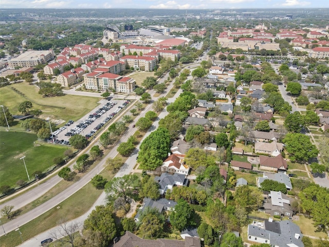 drone / aerial view