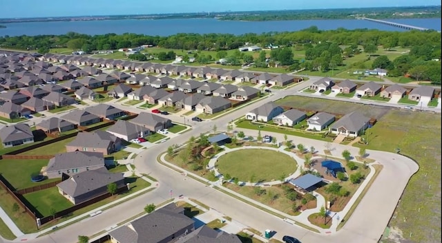 502 Cochran Dr, Princeton, TX 75407 - aerial overview of property's location with a large body of water and nearby suburban area
