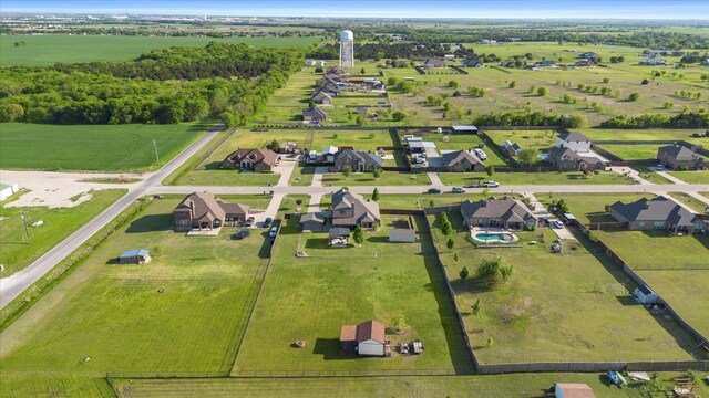 191 Cardiff Ln, Waxahachie, TX 75167 - view of front of property with stone siding, fence, brick siding, and a front yard