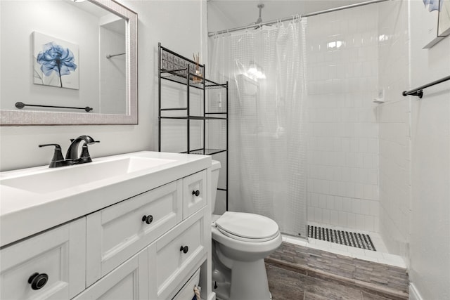 5925 E University Blvd Unit 133, Dallas, TX 75206 - full bath with toilet, a stall shower, and vanity