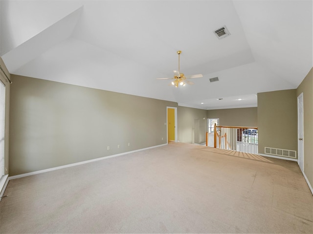 1213 Hills Creek Dr, Mckinney, TX 75072 - unfurnished room featuring ceiling fan, carpet floors, and baseboards