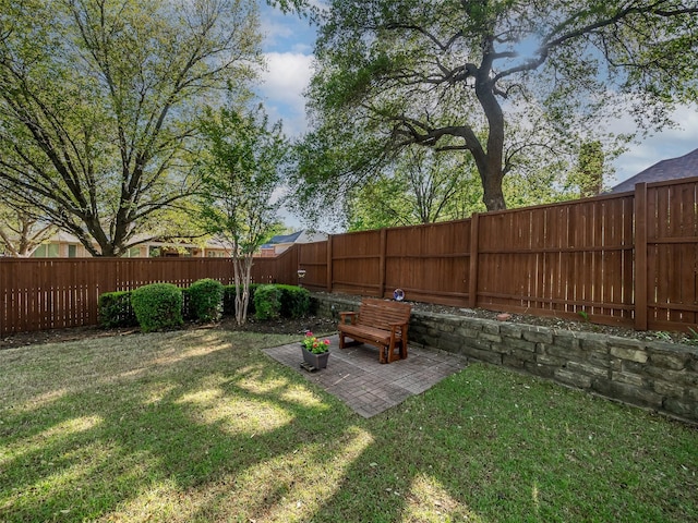 1213 Hills Creek Dr, Mckinney, TX 75072 - view of yard with a patio area