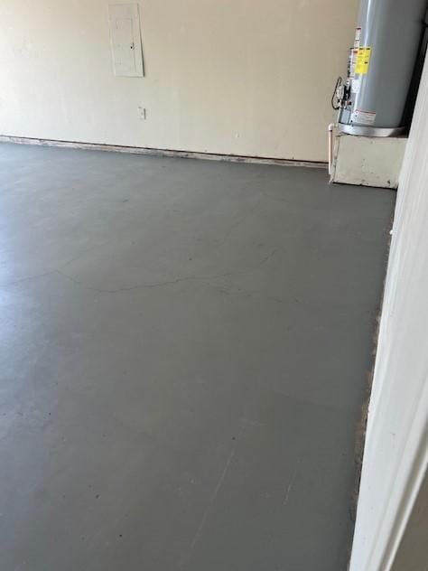 518 Lonestar Park Ln, Ponder, TX 76259 - garage featuring water heater and electric panel