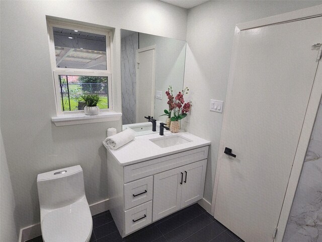 5515 Enchanted Ln, Dallas, TX 75227 - bathroom featuring vanity and toilet