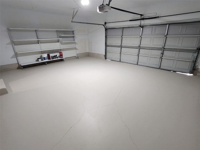 5515 Enchanted Ln, Dallas, TX 75227 - garage with a garage door opener