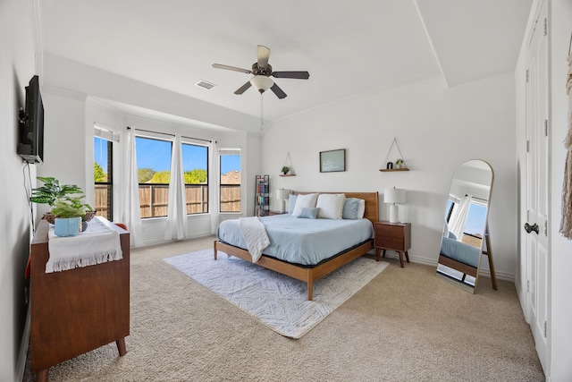 4504 Oxbow Dr, Mckinney, TX 75072 - bedroom with light carpet, multiple windows, baseboards, and arched walkways