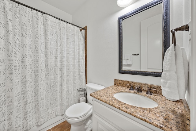 4504 Oxbow Dr, Mckinney, TX 75072 - bathroom featuring toilet and vanity