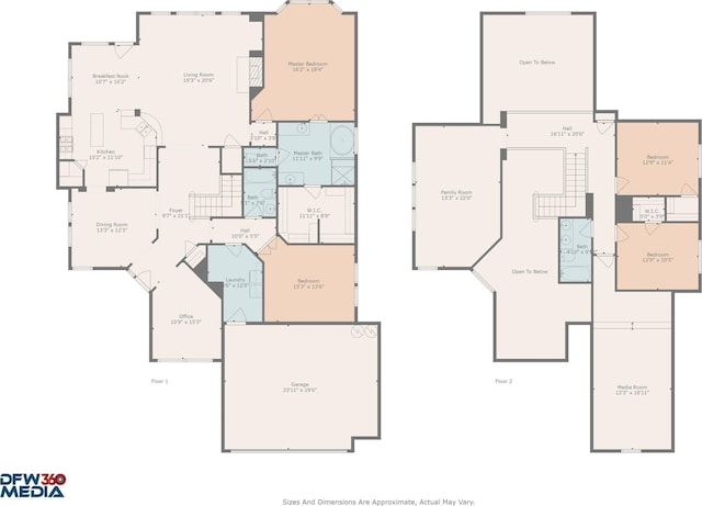 4504 Oxbow Dr, Mckinney, TX 75072 - property floor plan