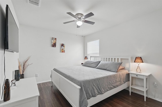 5540 Mcclelland St, Forney, TX 75126 - bedroom featuring wood finished floors, baseboards, and ceiling fan