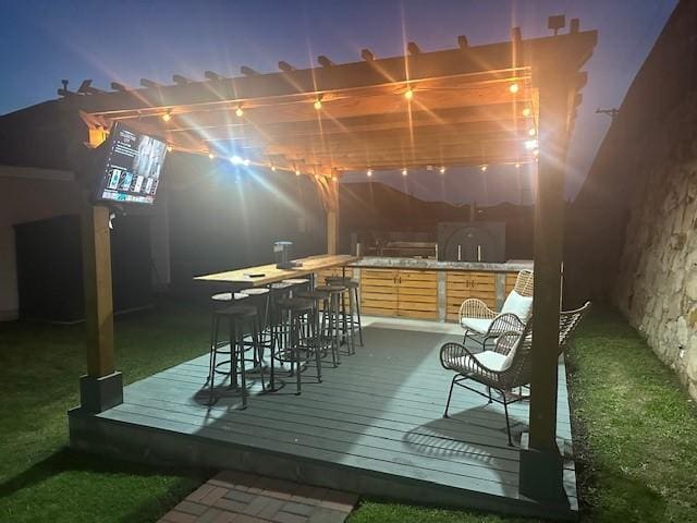 5540 Mcclelland St, Forney, TX 75126 - view of deck