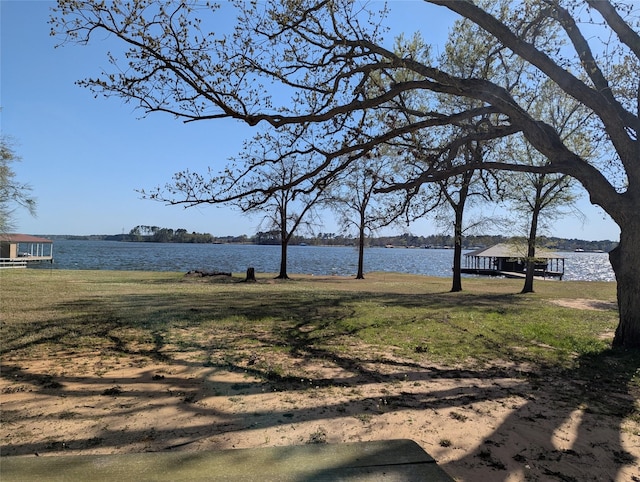 property view of water