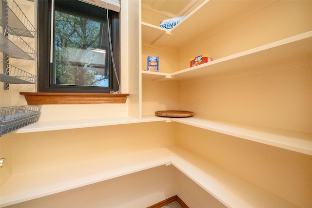 view of pantry